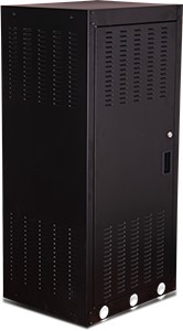 AUDIO/VIDEO 24U 557x470 rack szekrény RAL9005 fekete