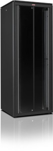 DYNAmic  22U 800x800 álló rack szekrény 19" RAL9005 fekete