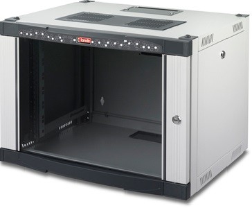 NETbox 7U 600x600 fali rack szekrény 19" RAL7035 szürke